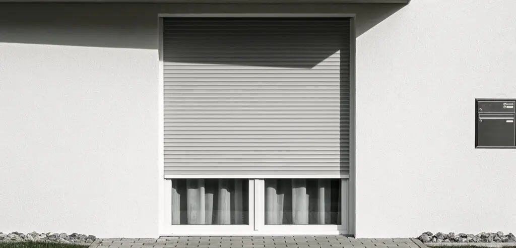 Modernes Wohnhaus mit Reich Fenstern